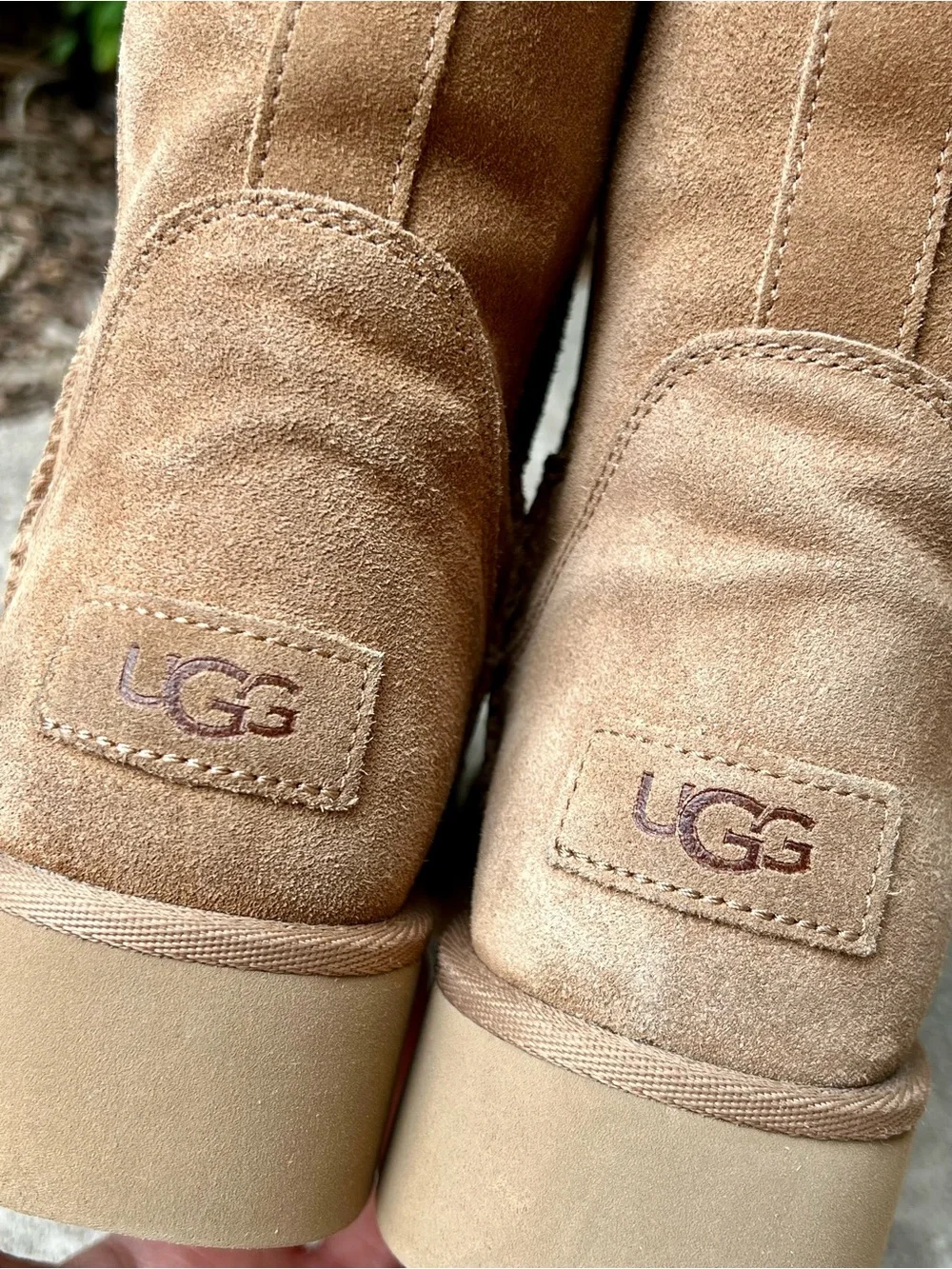 UGG Platform Chelsea Boots